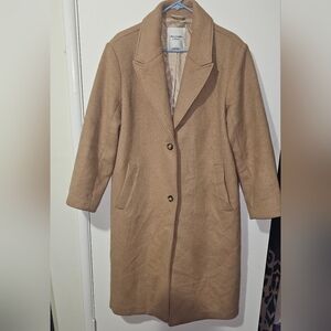 Abercrombie & Fitch Women's Camel Trench Coat